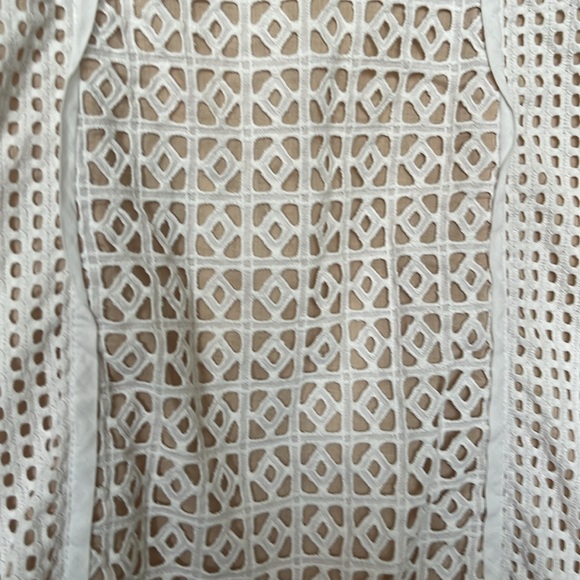 HD IN PARIS | Georgia Cotton Eyelet Dress Sz US 0 - Picture 5 of 7